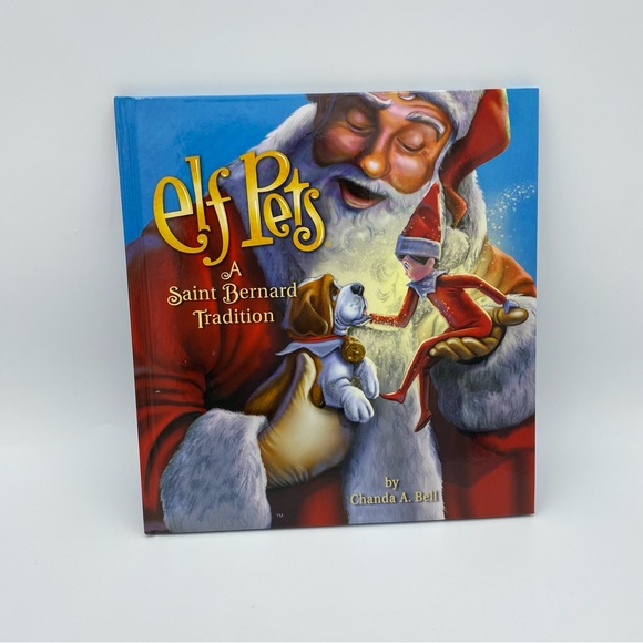 Elf on the Shelf Elf Pets Books Boy Arctic Fox St Bernard Xmas Carol Aebersold - Picture 8 of 15